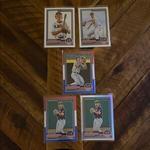 5 Card Panini Lot, Skenes
